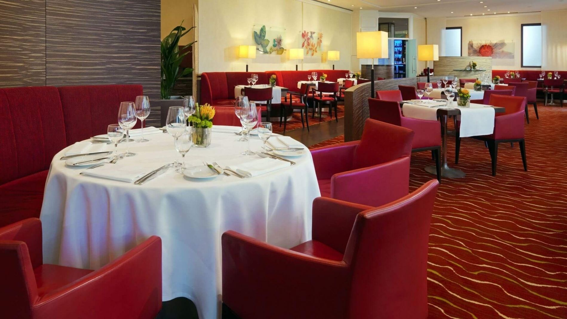 Restaurant am Park Essen, Blick ins Restaurant